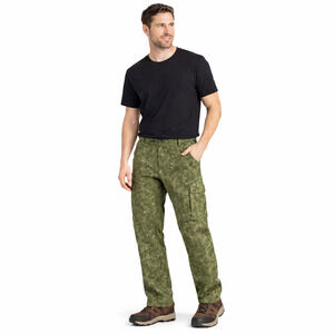 prAna Mens Cargo Hiking Pants Size 40x32 Green Camo Outdoor Gorpcore Utility